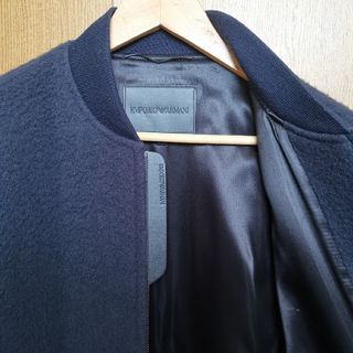 EMPORIO ARMANI - EMPORIO ARMANI バージンウール ボンバー EMPORIO ARMANI - EMPORIO ARMANI バージンウール ボンバー