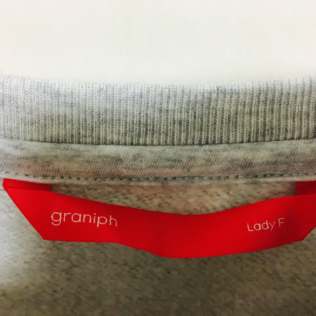 Design Tshirts Store graniph(グラニフ)のgraniph スウェットワンピース レディースのワンピース(ミニワンピース)の商品写真