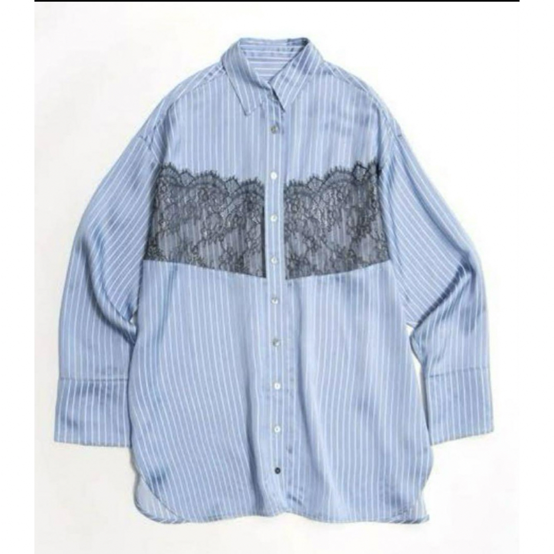 MAISON SPECIAL - maison specialレースドッキングシャツ未使用 MAISON SPECIAL - maison specialレースドッキングシャツ未使用