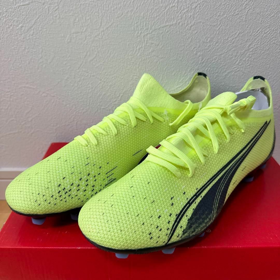 PUMA - 新品 PUMA ウルトラマッチ HG/AG サッカー スパイク 黄色 PUMA - 新品 PUMA ウルトラマッチ HG/AG サッカー スパイク 黄色