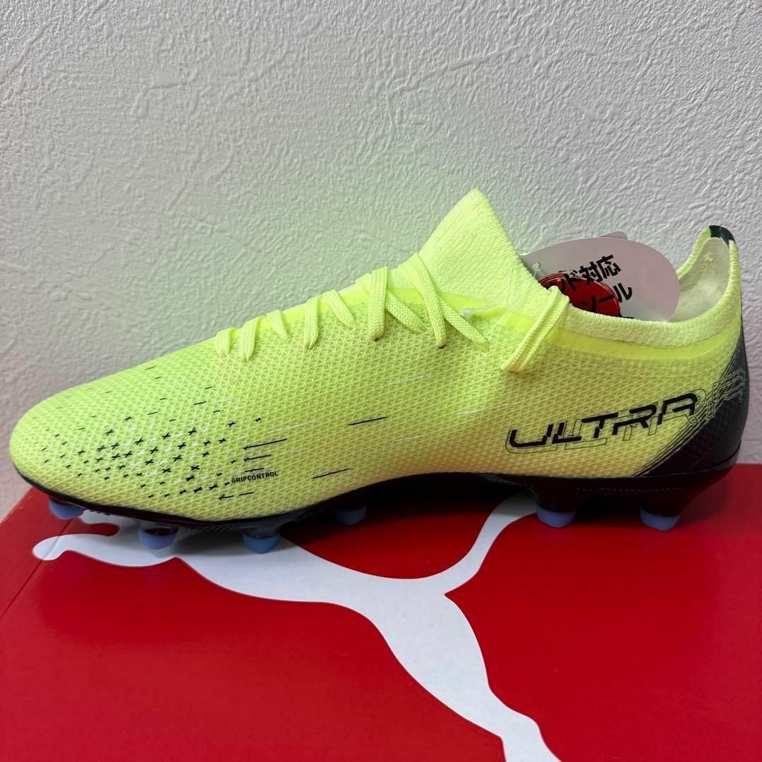 PUMA - 新品 PUMA ウルトラマッチ HG/AG サッカー スパイク 黄色 PUMA - 新品 PUMA ウルトラマッチ HG/AG サッカー スパイク 黄色