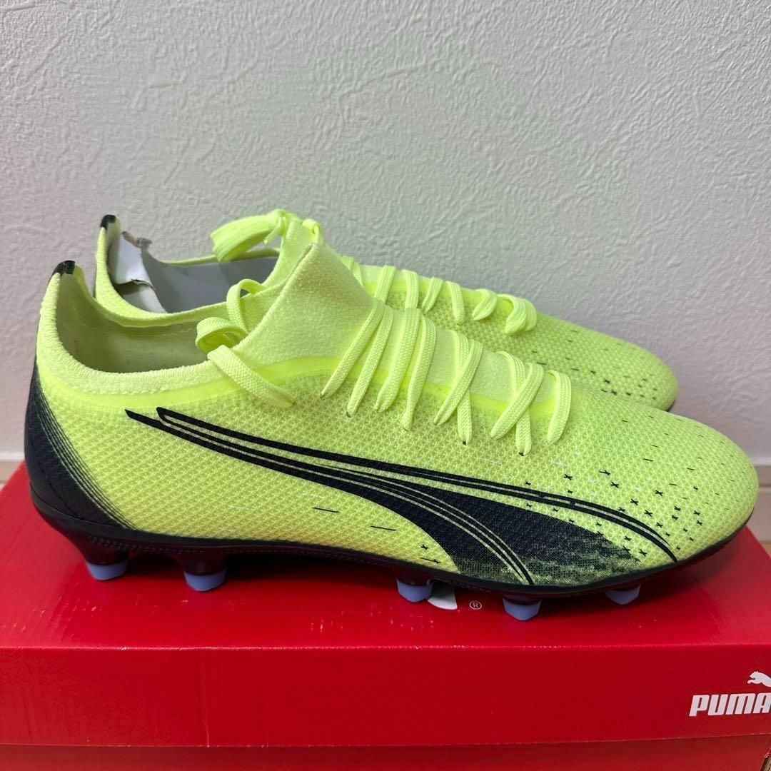 PUMA - 新品 PUMA ウルトラマッチ HG/AG サッカー スパイク 黄色 PUMA - 新品 PUMA ウルトラマッチ HG/AG サッカー スパイク 黄色