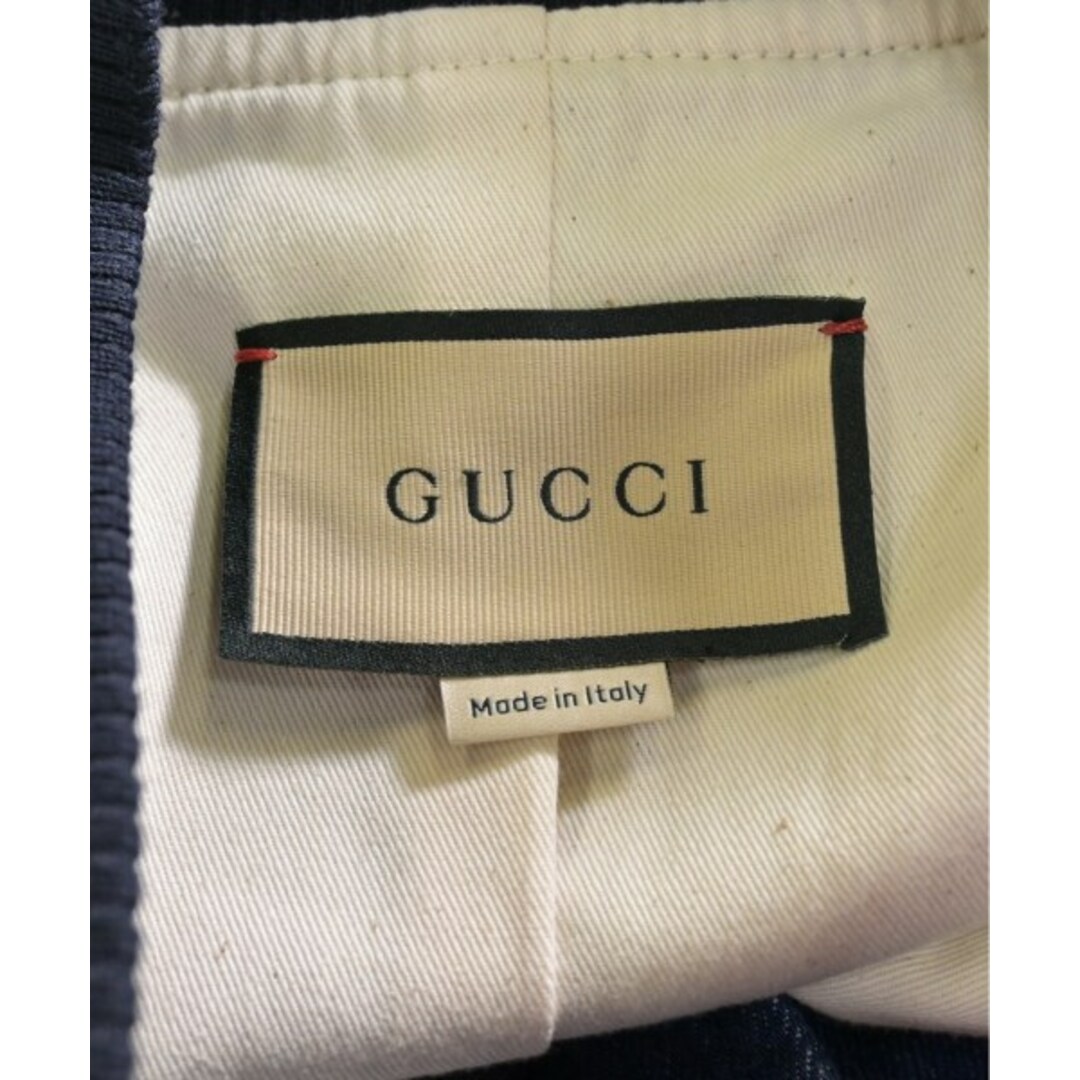 GUCCI - GUCCI グッチ スタジャン 48(L位) インディゴ(デニム GUCCI - GUCCI グッチ スタジャン 48(L位) インディゴ(デニム