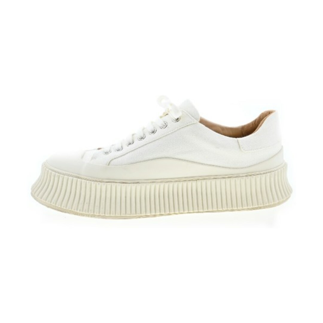 JIL SANDER ジルサンダー スニーカー EU42(27cm位) 白 【古着】 JIL SANDER ジルサンダー スニーカー EU42(27cm位) 白 【古着】