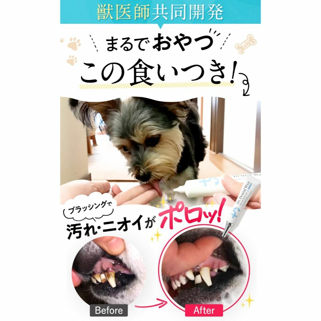 Amazon.co.jp: 【ドクターデンタルワン】犬 歯磨き 犬 歯磨き