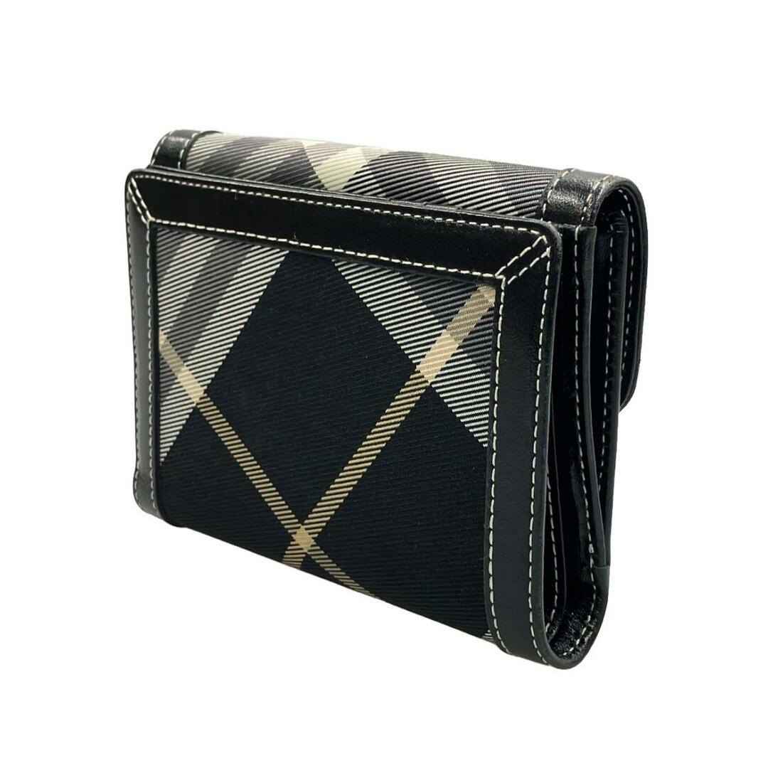 BURBERRY BLUE LABEL - バーバリーブルーレーベル 二つ折り財布 BURBERRY BLUE LABEL - バーバリーブルーレーベル 二つ折り財布