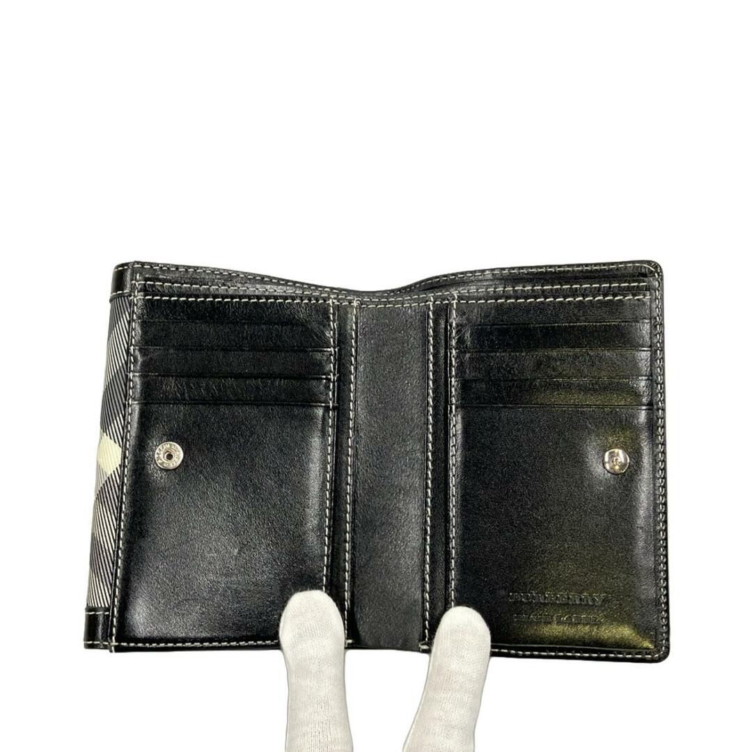 BURBERRY BLUE LABEL - バーバリーブルーレーベル 二つ折り財布 BURBERRY BLUE LABEL - バーバリーブルーレーベル 二つ折り財布