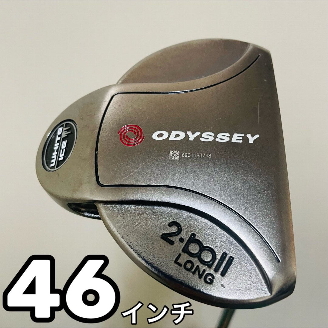 7621 ODYSSEY WHITE ICE 2BALL LONG 46 長尺 クラブ 7621 ODYSSEY WHITE ICE 2BALL LONG 46 長尺 クラブ