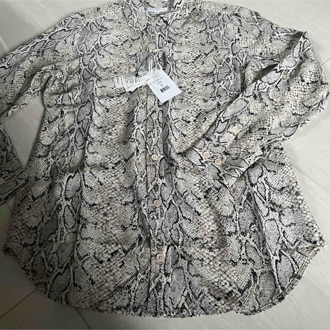 Equipment - ☆新品タグ付き☆EQUIPMENT パイソン 柄 長袖シャツ Equipment - ☆新品タグ付き☆EQUIPMENT パイソン 柄 長袖シャツ