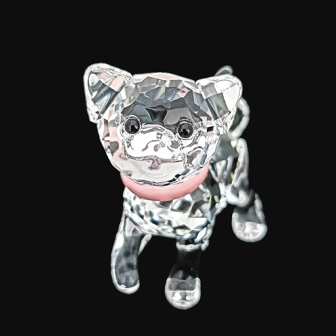 スワロフスキー♥箱付き 猫 ネコ 仔猫 レア 希少 置物 スワロフスキー♥箱付き 猫 ネコ 仔猫 レア 希少 置物
