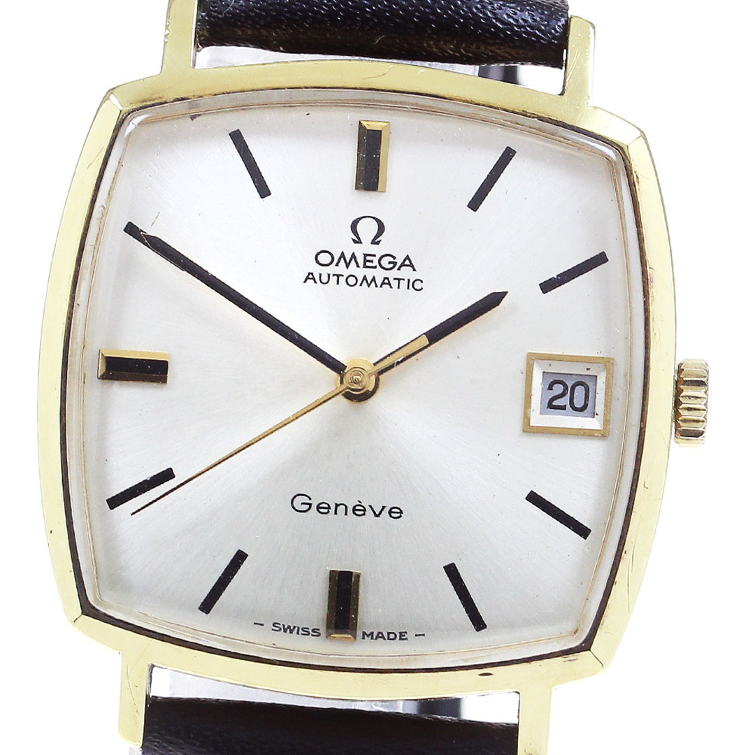 OMEGA - オメガ OMEGA 162.010 ジュネーブ スクエア cal.565 デイト 自動巻き メンズ _838523