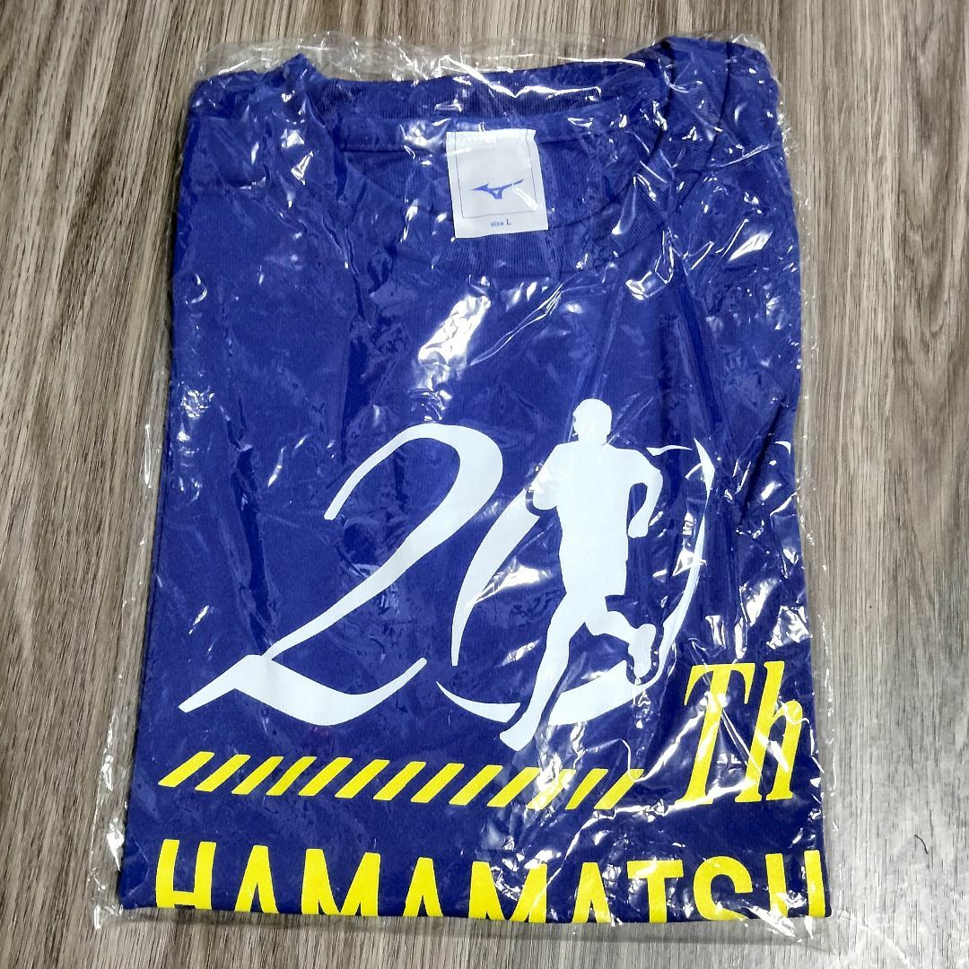MIZUNO(ミズノ)の【Lサイズ】第20回浜松シティマラソン 参加賞 Tシャツ スポーツ/アウトドアのランニング(ウェア)の商品写真