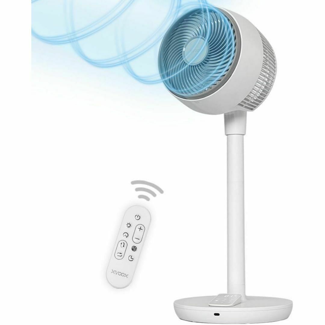 ❣️節電対策&静音❣️サーキュレーター 扇風機 自動360°首振り　部屋干し