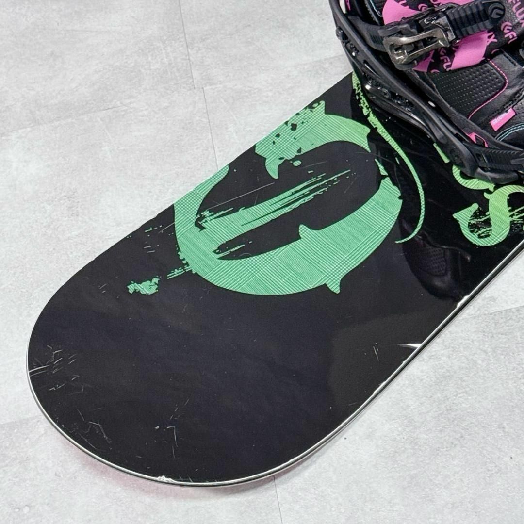Y170 SCOOTER スノーボード 141 FLUX バイン S セット ボード Y170 SCOOTER スノーボード 141 FLUX バイン S セット ボード