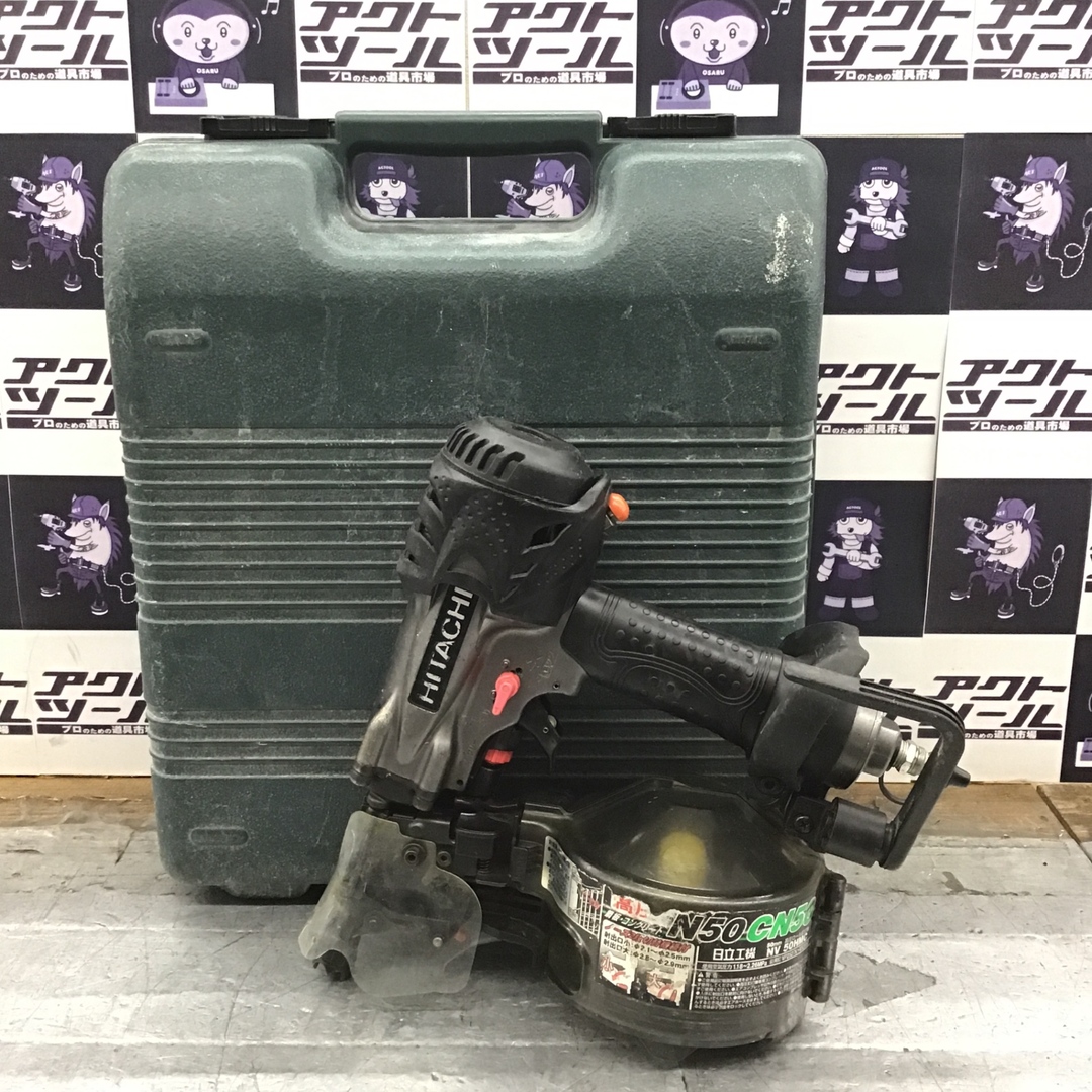 〇ハイコーキ(HIKOKI ※旧:日立工機) 50mm高圧釘打ち機 NV50HMC(G 〇ハイコーキ(HIKOKI ※旧:日立工機) 50mm高圧釘打ち機 NV50HMC(G