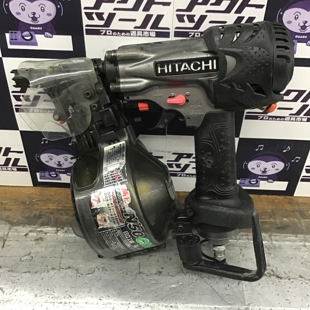 〇ハイコーキ(HIKOKI ※旧:日立工機) 50mm高圧釘打ち機 NV50HMC(G 〇ハイコーキ(HIKOKI ※旧:日立工機) 50mm高圧釘打ち機 NV50HMC(G