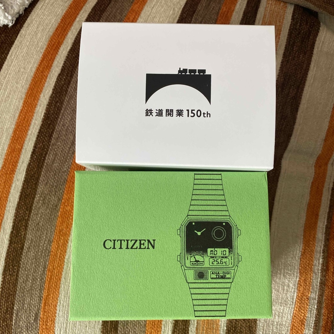 CITIZEN - 【値下げ】CITIZEN アナデジテンプ鉄道開業150周年 CITIZEN - 【値下げ】CITIZEN アナデジテンプ鉄道開業150周年