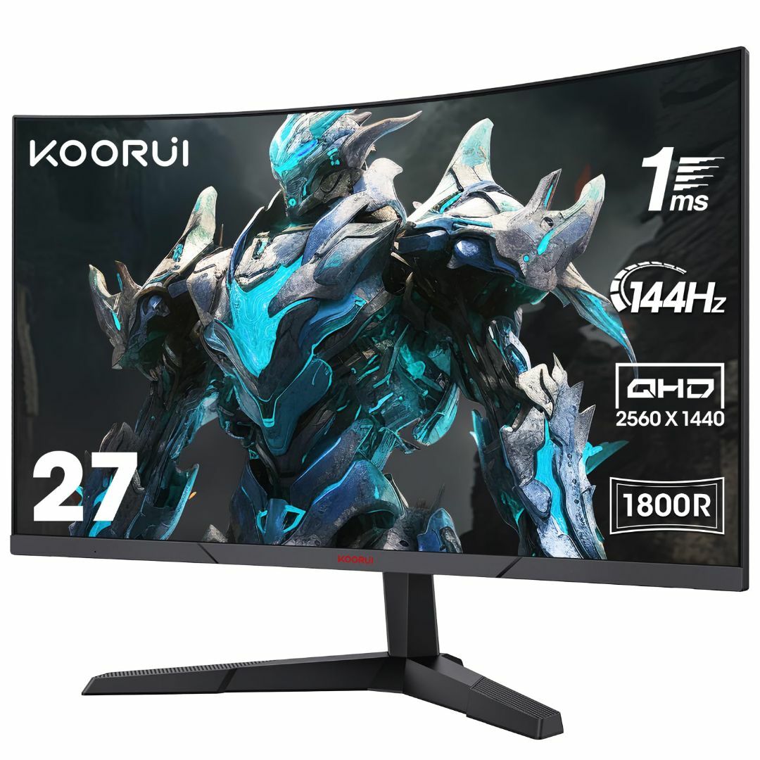 スタイル:【27E6QC】27インチ/144Hz/QHD】KOORUI ゲーミ スタイル:【27E6QC】27インチ/144Hz/QHD】KOORUI ゲーミ