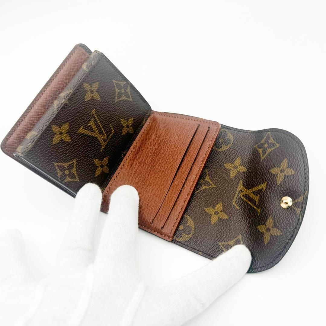 美品 ルイヴィトン モノグラム 三つ折り財布 ポルトフォイユ 美品 ルイヴィトン モノグラム 三つ折り財布 ポルトフォイユ