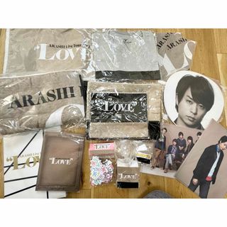 アラシ(嵐)の嵐 ARASHI Live Tour 2013 LOVE ツアーグッズ(アイドルグッズ)