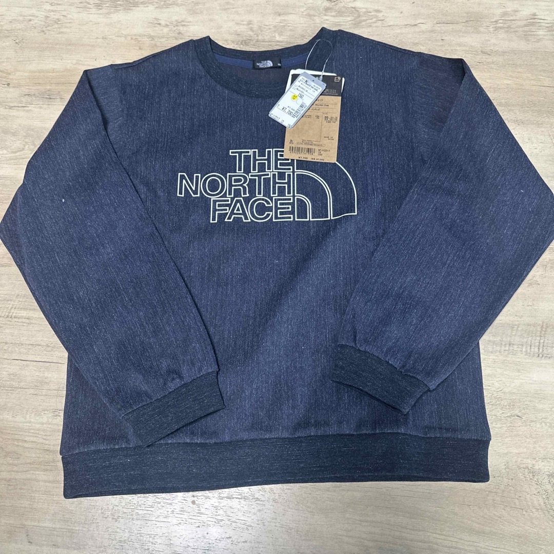 THE NORTH FACE - the north face キッズ　デニム　スウェット　150 インディゴ