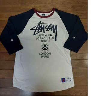 STUSSY(七分丈 ・ Tシャツ/カットソー(七分/長袖))のフリマ STUSSY(七分丈 ・ Tシャツ/カットソー(七分/長袖))のフリマ