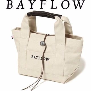 ベイフロー(BAYFLOW)の☆新品☆BAYFLOW（ベイフロー）コンチョ ロゴ トートバッグ / キナリ　(トートバッグ)