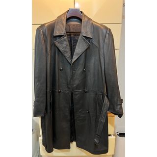 schott - ビンテージ 80年代 shcott チェスターレザーロング schott - ビンテージ 80年代 shcott チェスターレザーロング