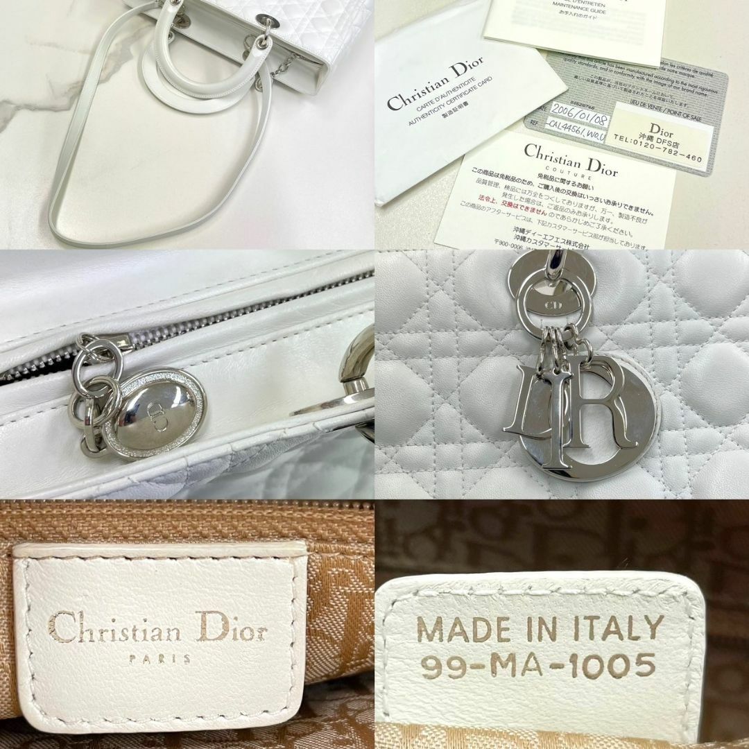 Christian Dior - 美品☆ ディオール レディディオール ラージ Christian Dior - 美品☆ ディオール レディディオール ラージ