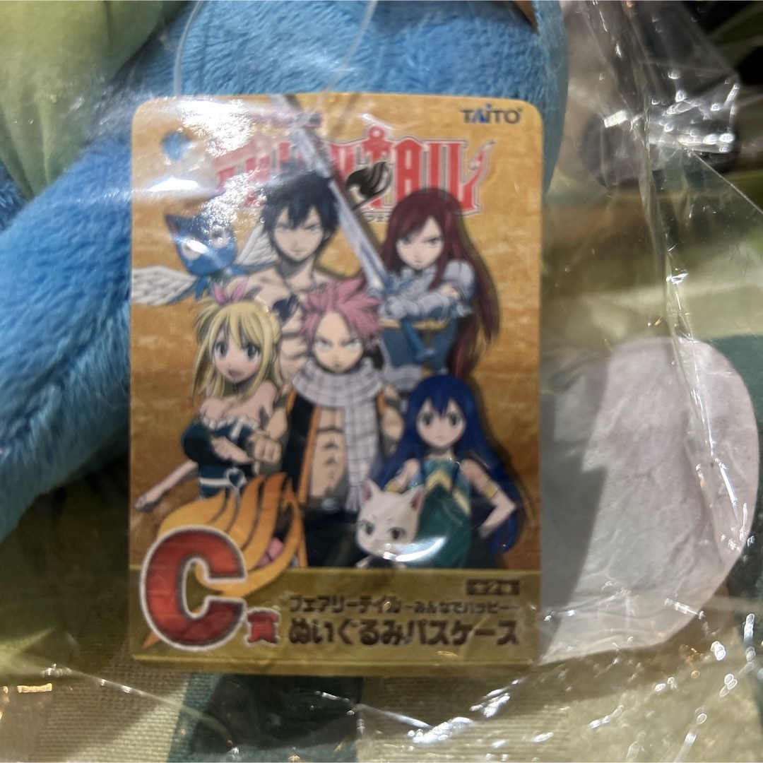 フェアリーテイル ぬいぐるみ パスケース ハッピー シャルル 2種 フェアリーテイル ぬいぐるみ パスケース ハッピー シャルル 2種