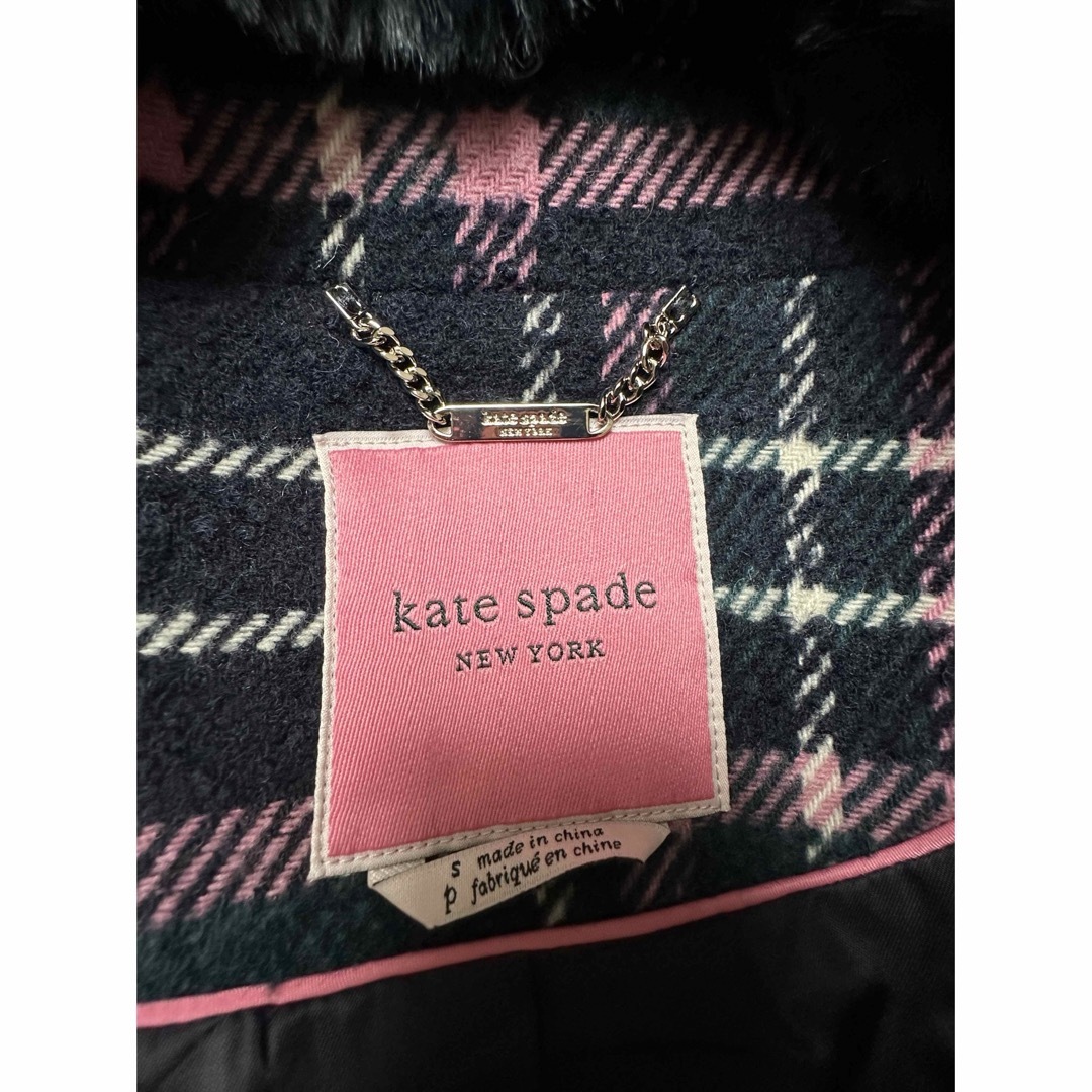 kate spade NEW YORK - ケイトスペード ピンクグリーンチェック kate spade NEW YORK - ケイトスペード ピンクグリーンチェック