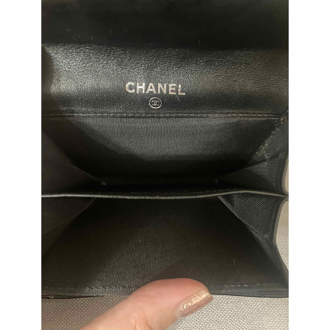 CHANEL(シャネル)マトラッセ カードケース エナメル 名刺入れ CHANEL(シャネル)マトラッセ カードケース エナメル 名刺入れ