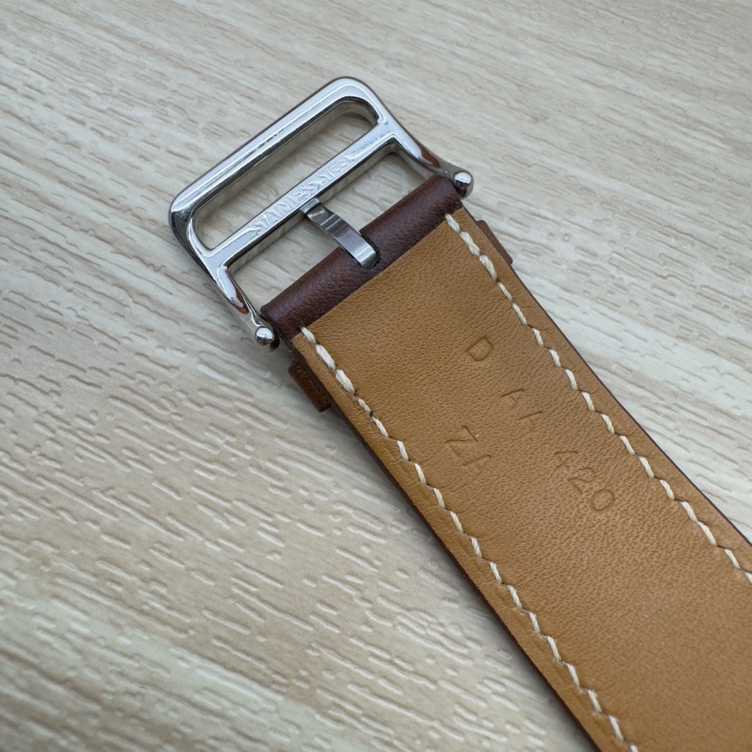 Apple - 2076 Apple Watch エルメス ブラウン バレニア レザー バンド |レザーベルト Apple - 2076 Apple Watch エルメス ブラウン バレニア レザー バンド |レザーベルト