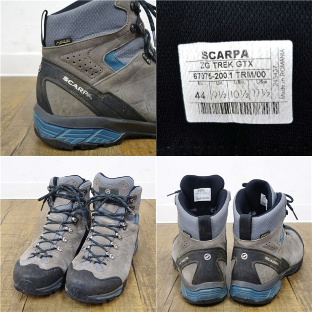 スカルパ SCARPA ZG TREK GTX EU44 トレッキング シューズ 登山 スカルパ SCARPA ZG TREK GTX EU44 トレッキング シューズ 登山