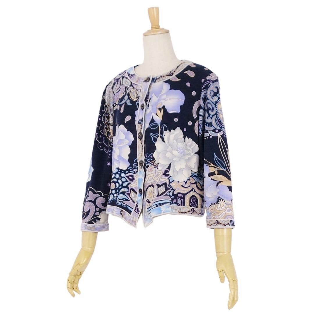 美品 三共生興 LEONARD 花柄トップス レディースLL - トップス 美品 三共生興 LEONARD 花柄トップス レディースLL - トップス