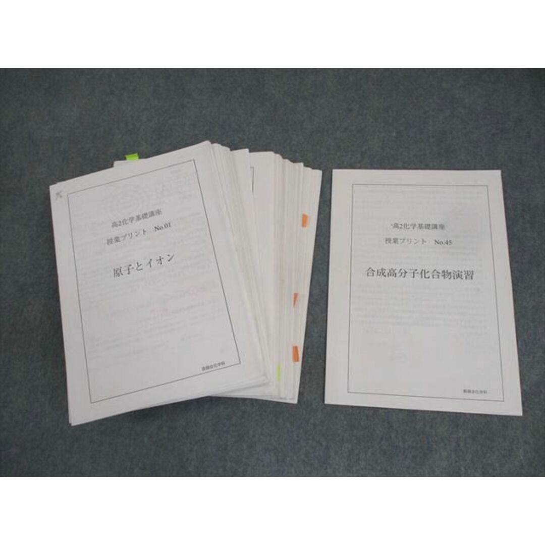 XL12-093 鉄緑会大阪校 高2 化学基礎講座 授業プリント No.1 XL12-093 鉄緑会大阪校 高2 化学基礎講座 授業プリント No.1