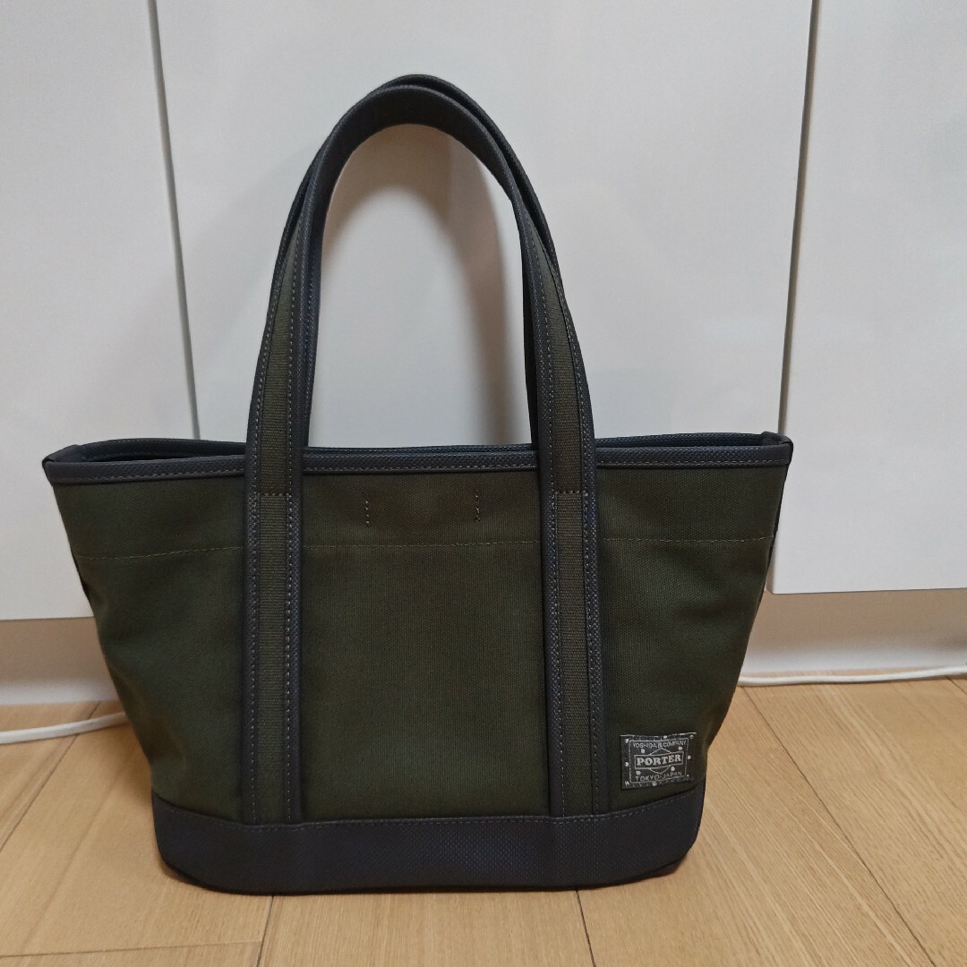 美品/PORTER GIRL ボーイフレンドトート ポーターガール カーキ【S】 美品/PORTER GIRL ボーイフレンドトート ポーターガール カーキ【S】
