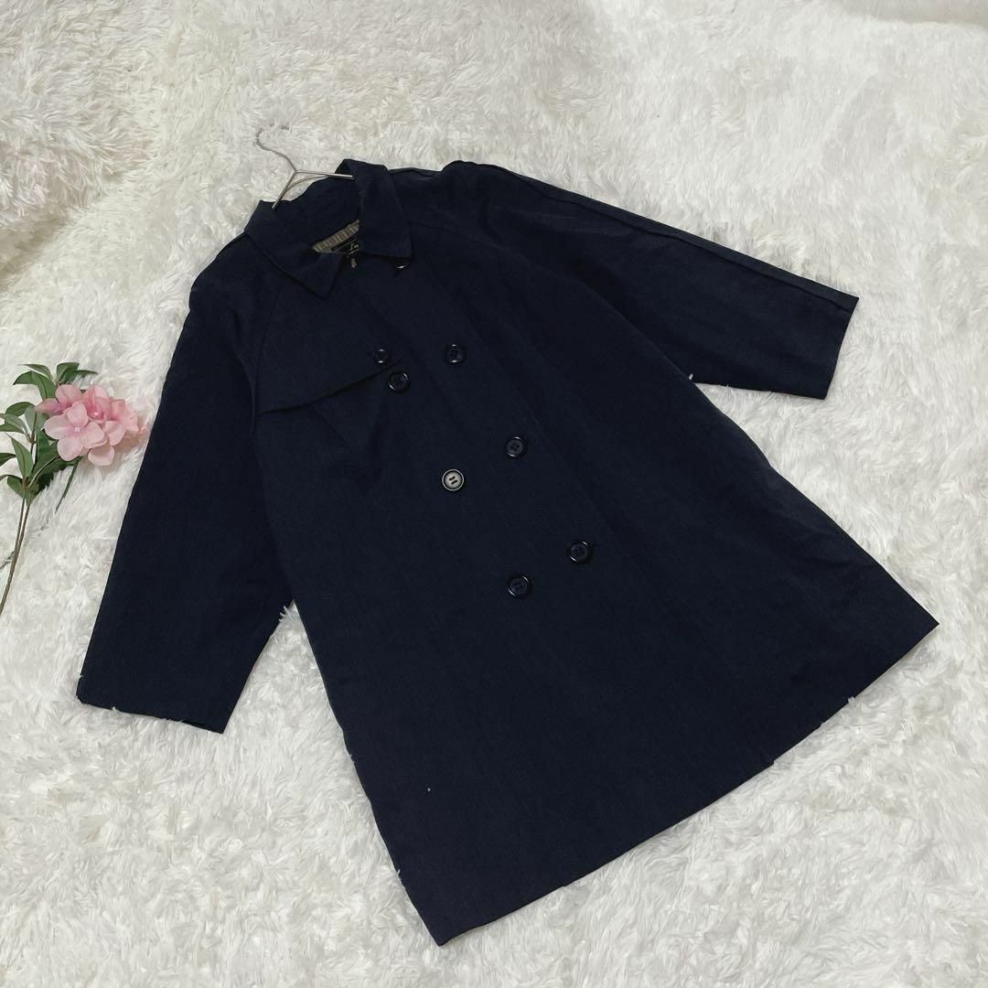 leilian - Leilian レリアン(2XL)トレンチコート ネイビー leilian - Leilian レリアン(2XL)トレンチコート ネイビー