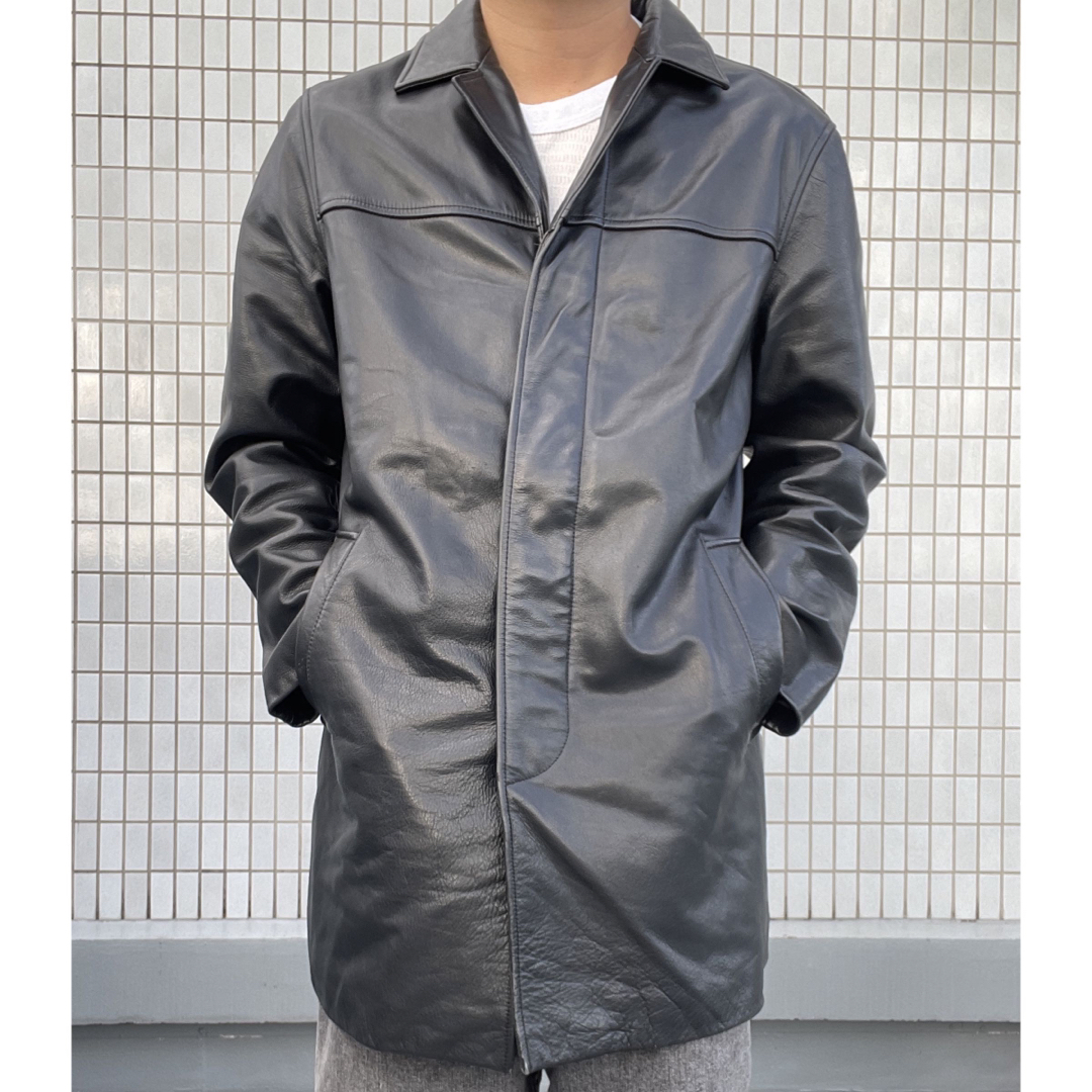 BANANA REPUBLIC レザーコート S VINTAGEブラックの通販 by BANANA REPUBLIC レザーコート S VINTAGEブラックの通販 by