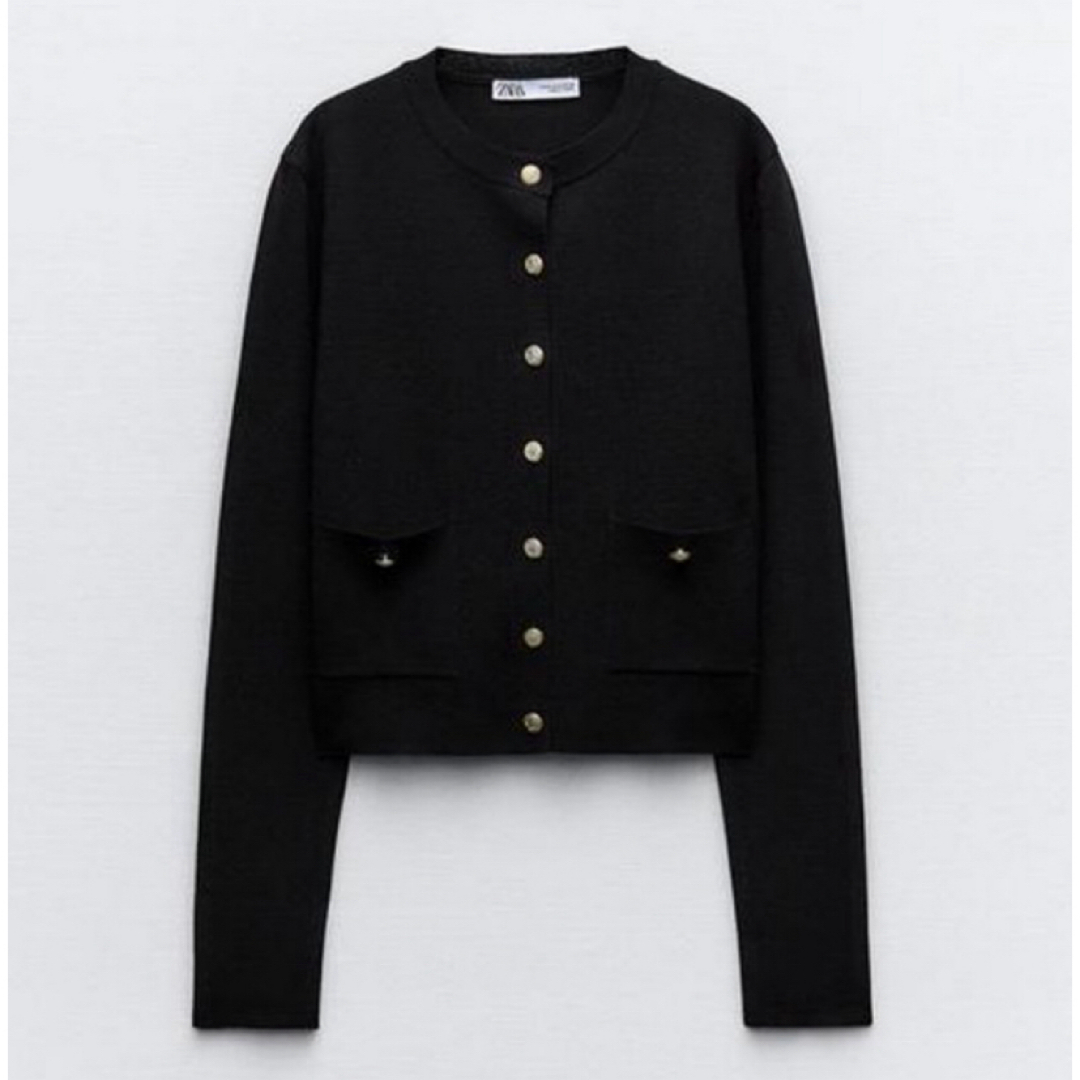 zara 金ボタンニットカーディガンの通販 by shop*|ラクマ zara 金ボタンニットカーディガンの通販 by shop*|ラクマ