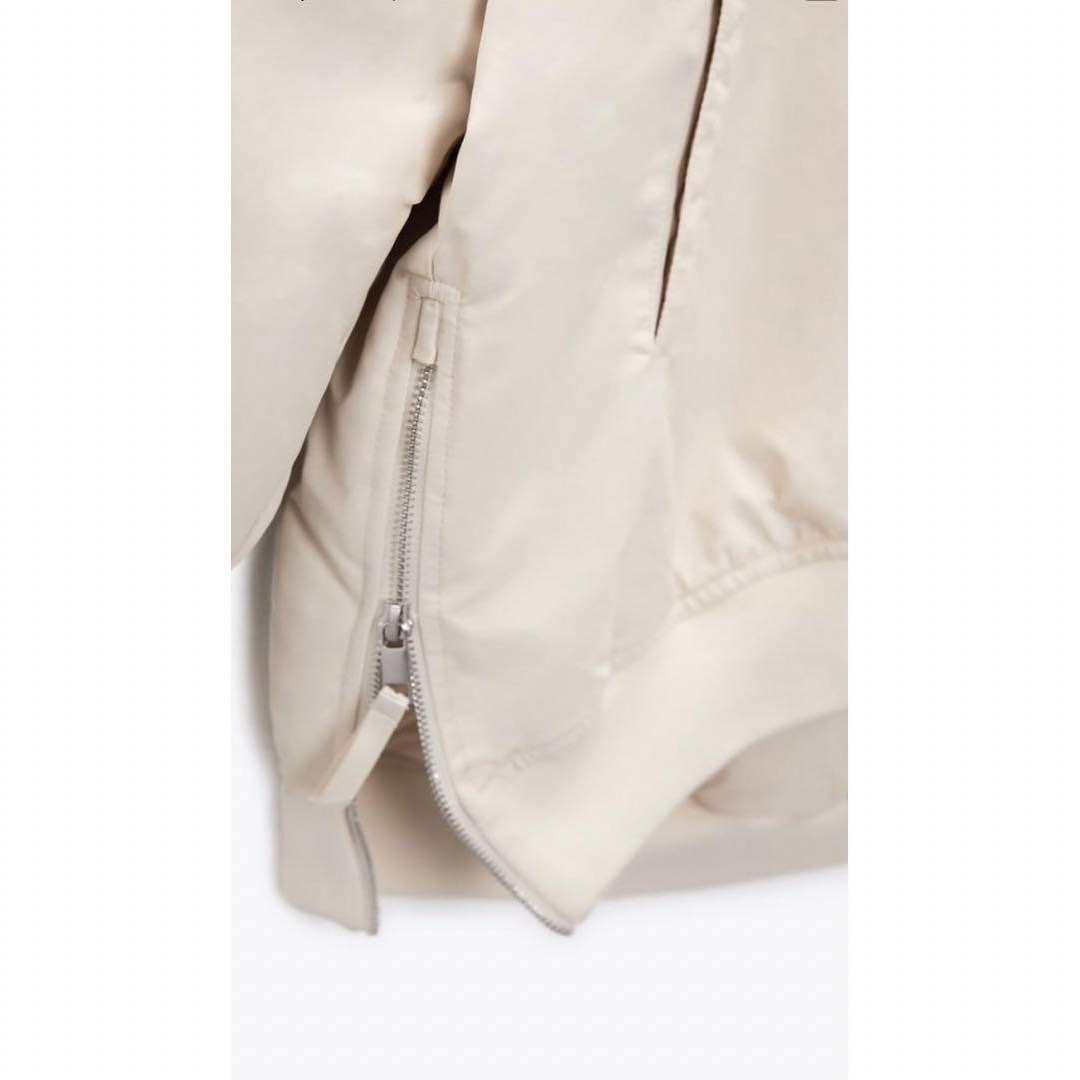 ZARA - ZARA ウォーターレペレント オーバーサイズボンバー ZARA - ZARA ウォーターレペレント オーバーサイズボンバー