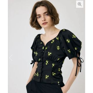 マウジー(moussy)のMOUSSY BUTTERFLY SLEEVE ブラウス(シャツ/ブラウス(半袖/袖なし))