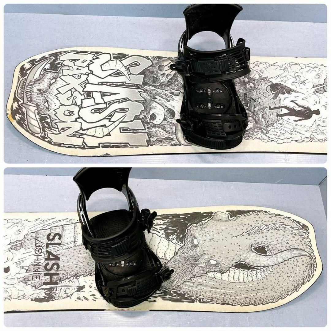 2点セット】スノーボード SLASH Johnnie PAXSON 149cm 2点セット】スノーボード SLASH Johnnie PAXSON 149cm