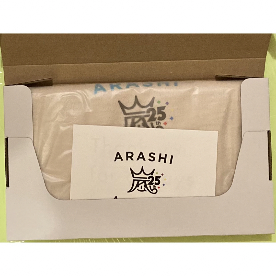 嵐(アラシ)の【新品】嵐25周年記念 ミニトートバッグ ファンクラブ会員限定 レディースのバッグ(トートバッグ)の商品写真
