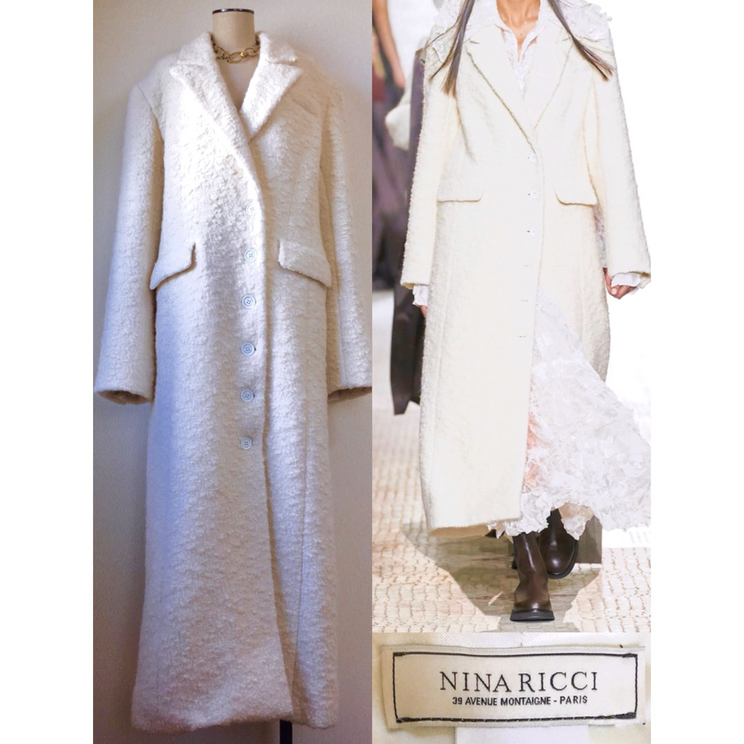 NINA RICCI 2021 Collection Tailored Coat NINA RICCI 2021 Collection Tailored Coat