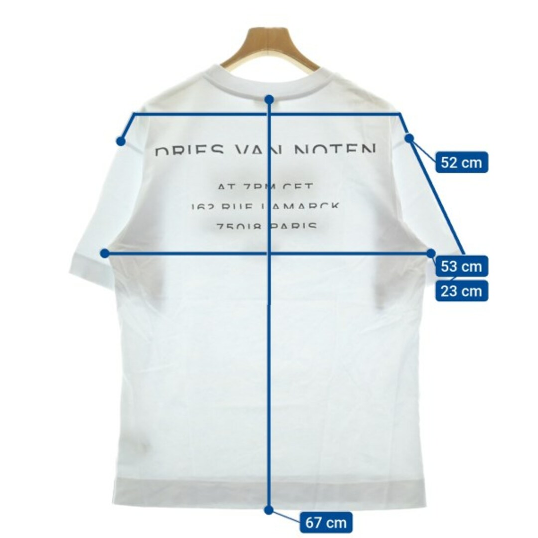 DRIES VAN NOTEN - DRIES VAN NOTEN Tシャツ・カットソー L 白等 DRIES VAN NOTEN - DRIES VAN NOTEN Tシャツ・カットソー L 白等
