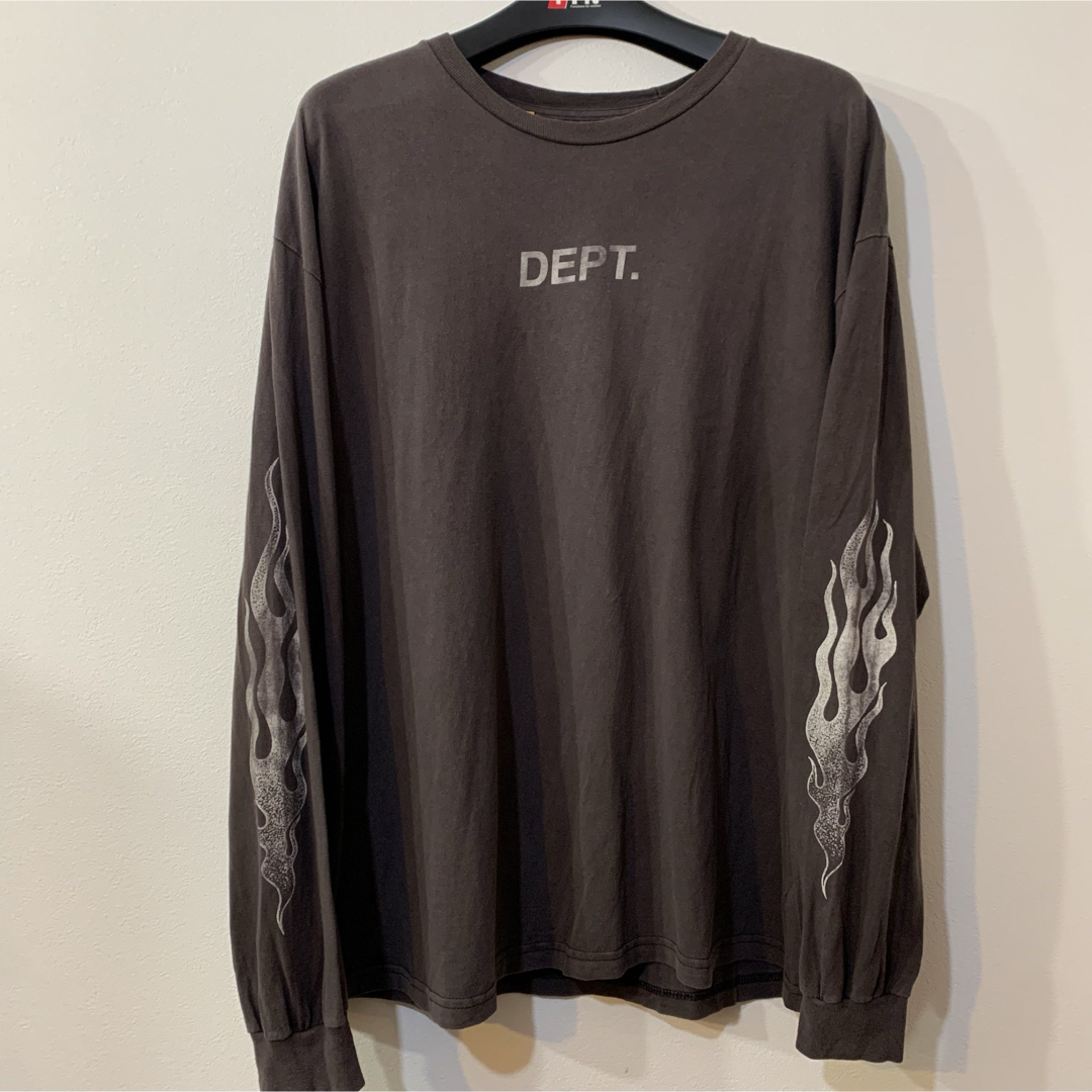 早い者勝ち!】GALLERY DEPT Flames L/S Teeフレイム トップス 早い者勝ち!】GALLERY DEPT Flames L/S Teeフレイム トップス