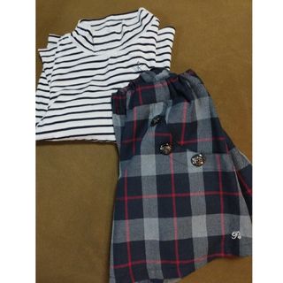 クミキョク(kumikyoku（組曲）)の組曲カットソー160 　ポンポネットショートパンツ140 (Tシャツ/カットソー)