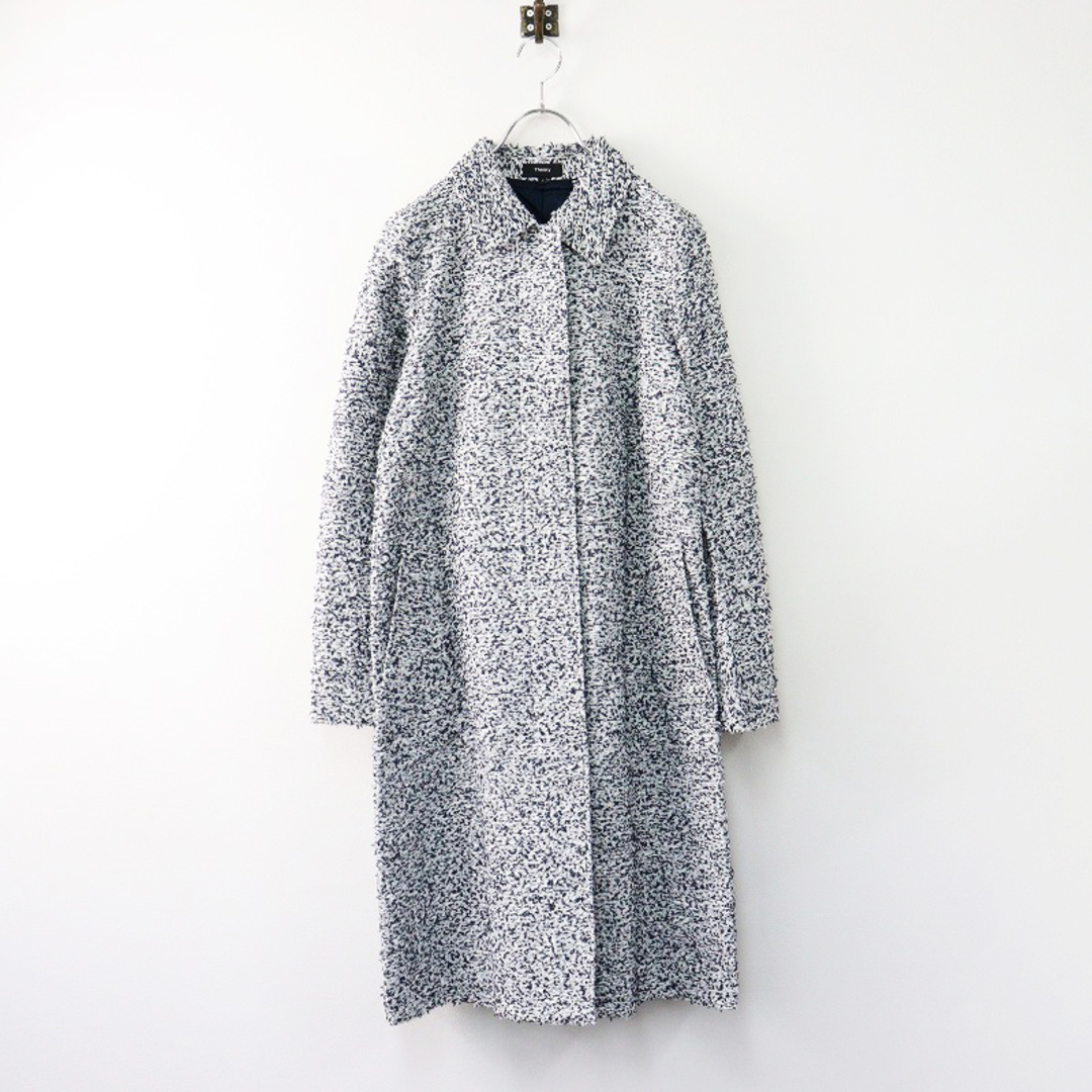セオリー Theory METRO TWEED BOZETTA N コート S/□ネイビー セオリー Theory METRO TWEED BOZETTA N コート S/□ネイビー