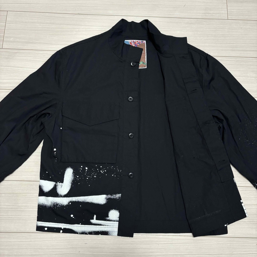 gravis - 良品□gravis□スプレー 宇宙柄 オーバーサイズ gravis - 良品□gravis□スプレー 宇宙柄 オーバーサイズ